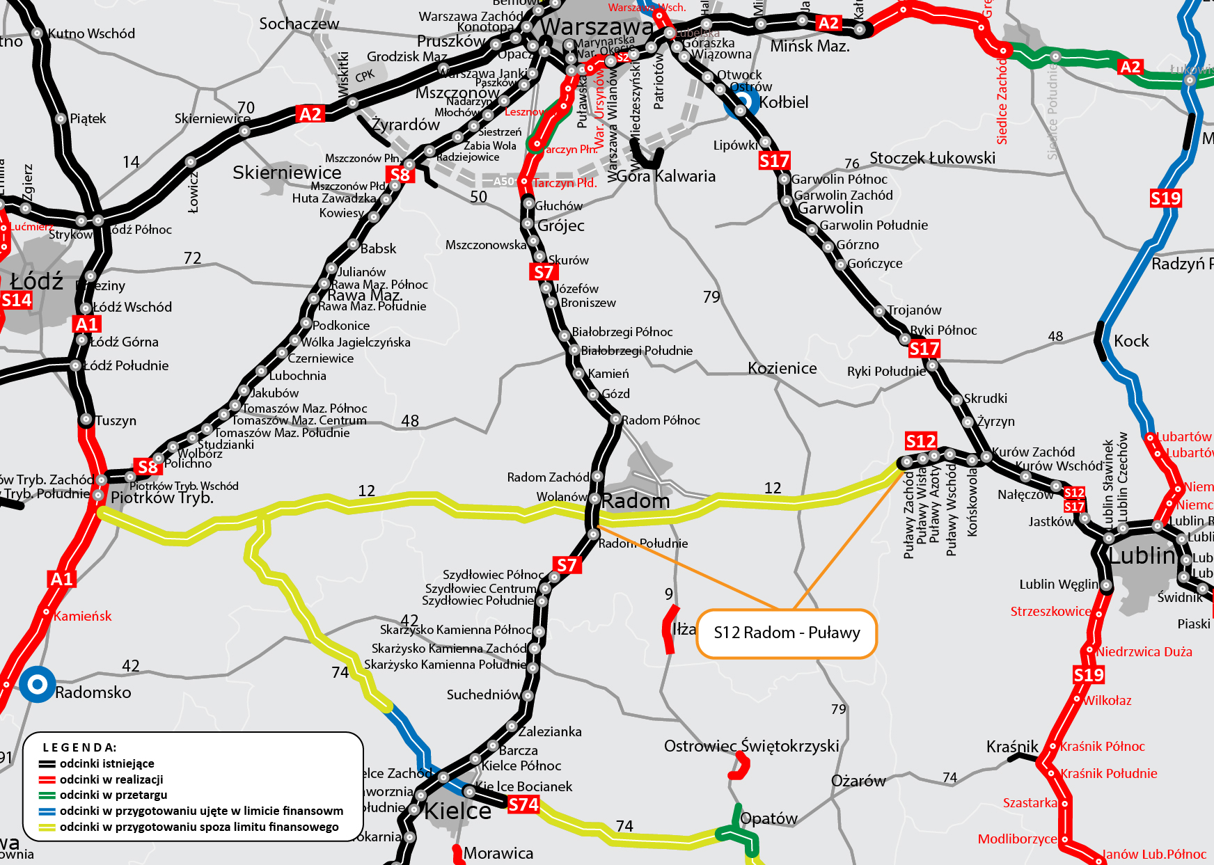 S12 Radom - Puławy-01